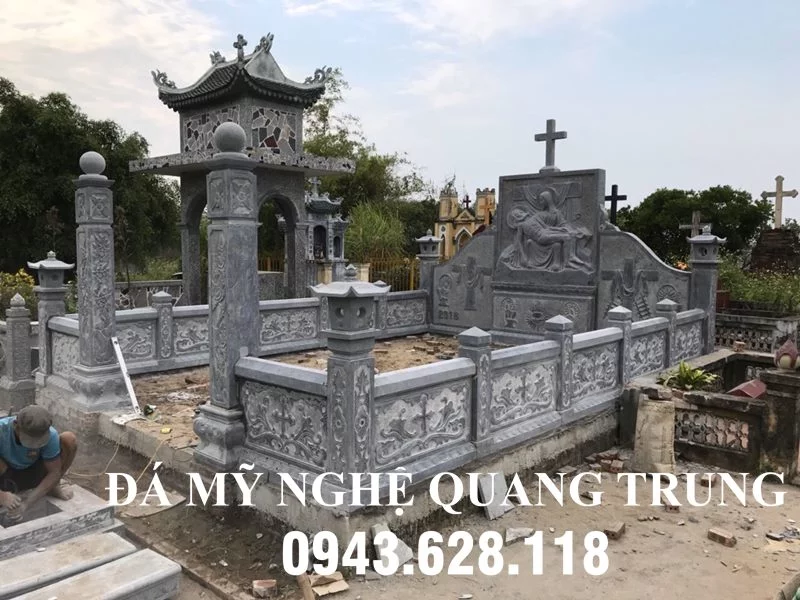 Khu Lang Mo Da cong giao dep tai Nam Dinh