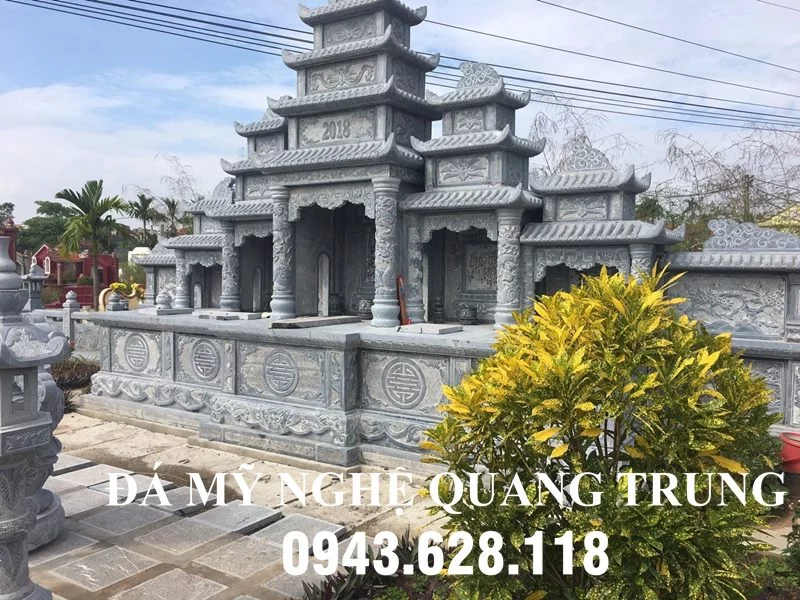 Mẫu Lăng thờ đá đẹp, điển hình