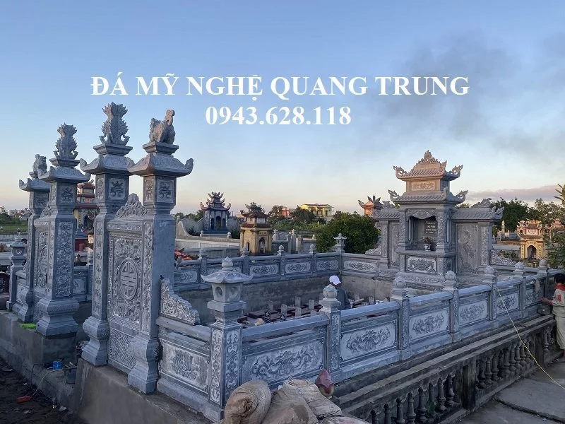 Khu Lang mo da xanh dep va dang cap tai Nam Dinh cua gia dinh Anh Duc