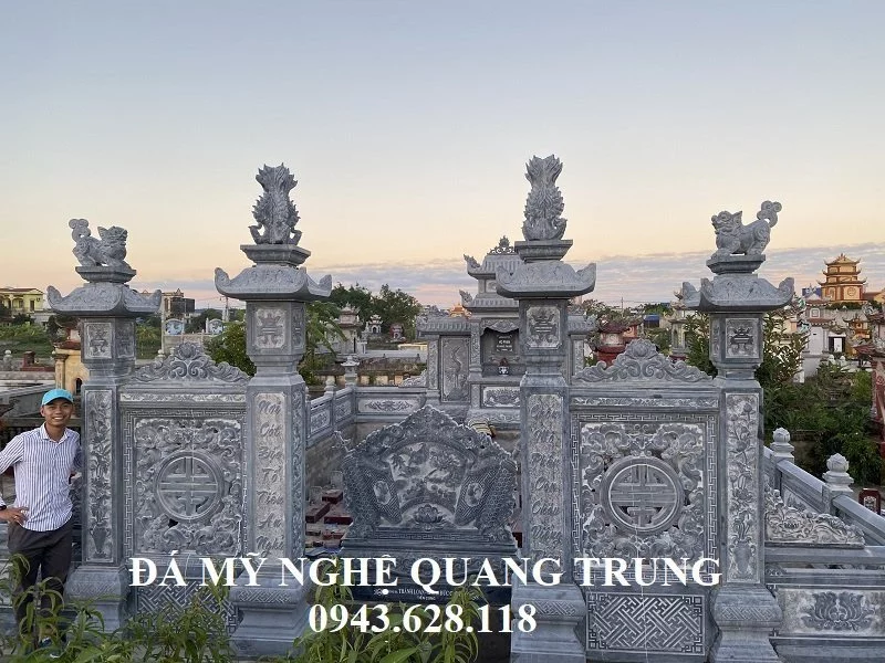 Loi vao Khu lang mo da duoc thiet ke rat dang cap