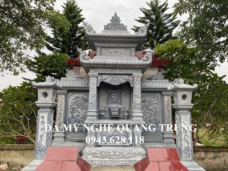 Mau Lang tho da - Long dinh da xanh dep Quang Trung