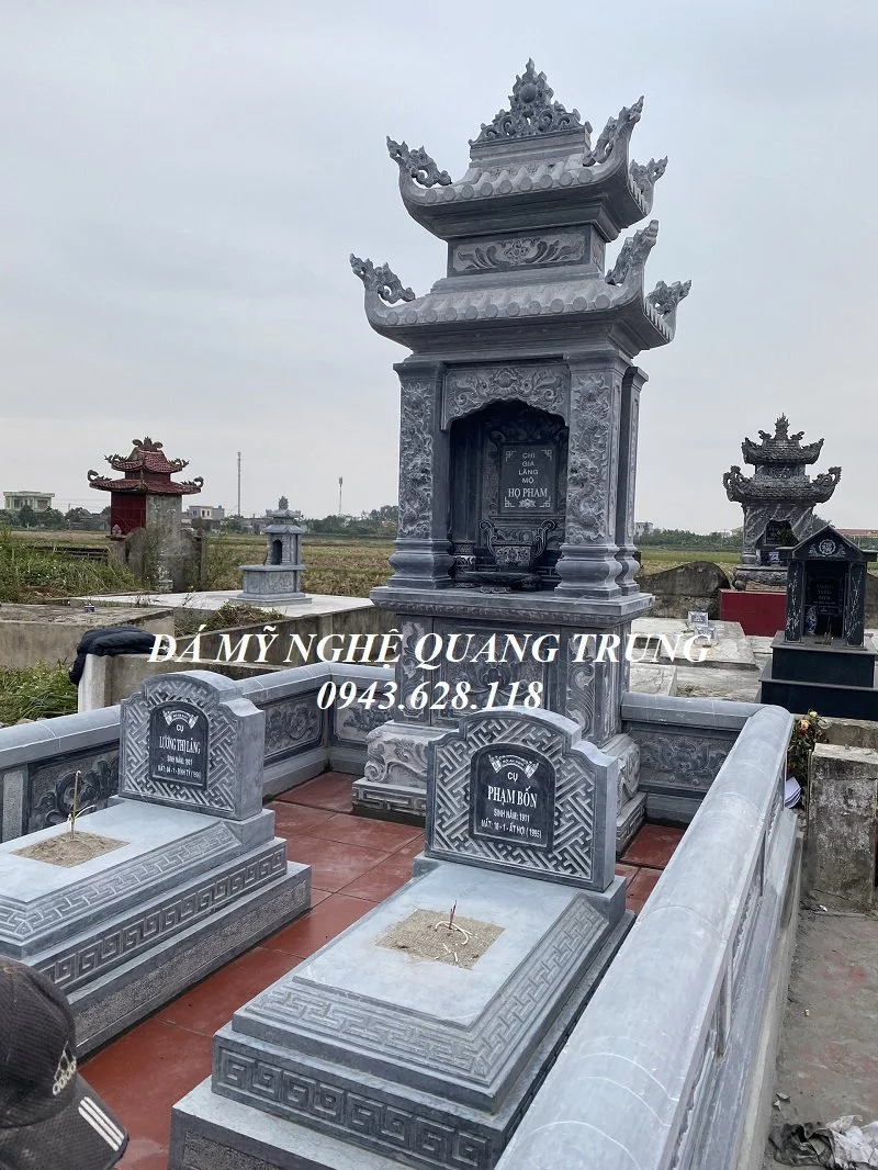 Khu Lang mo da nho nhung thiet ke rat dep va xinh xan