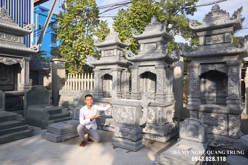 Lang tho da va Mo da theo yeu cau cua khach hang chuan bi duoc lap dat