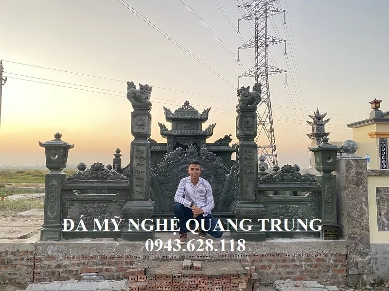 Tổng quan Công trình Xây dựng Lăng mộ đá xanh rêu tại Thái Bình