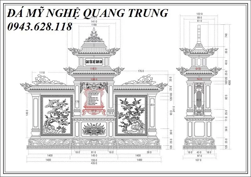 Ban ve thiet ke Lang tho da tai Nghe An