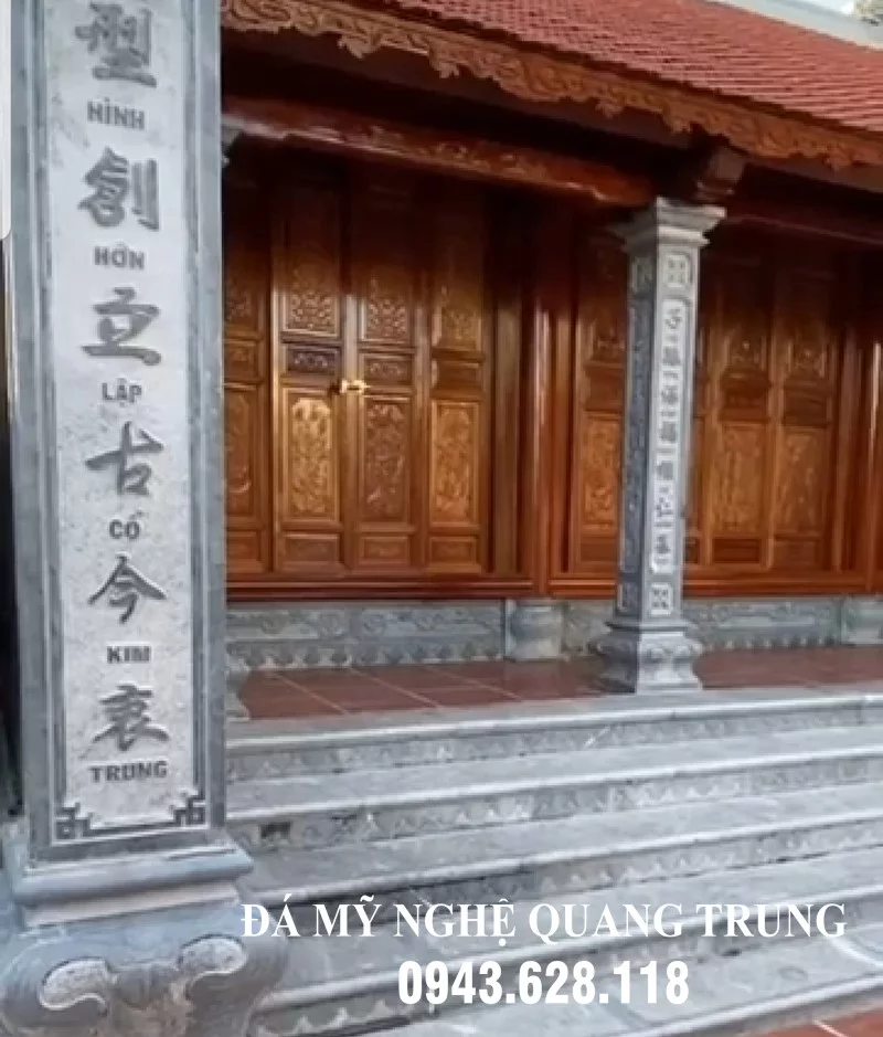 Cot da xanh cho Nha tho