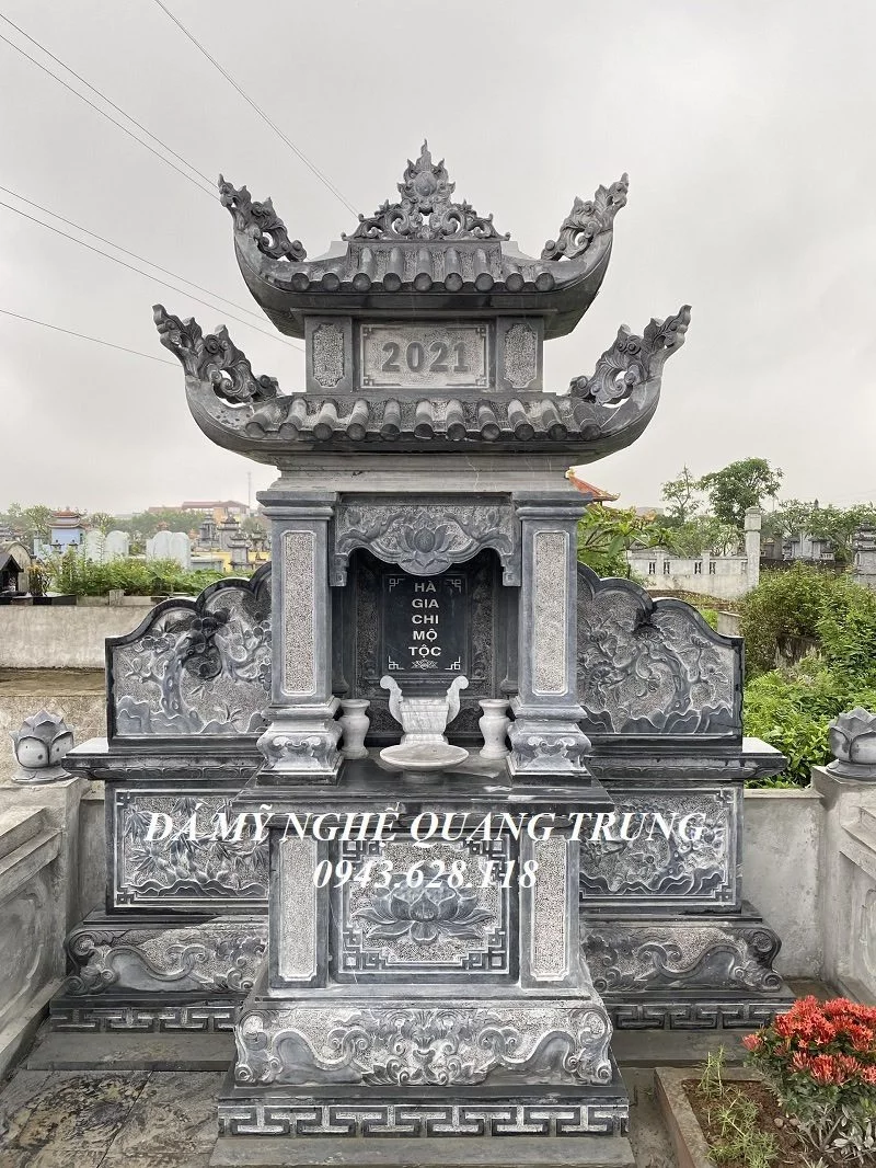 Mau Lang tho da canh phong 2 mai dep Quang Trung