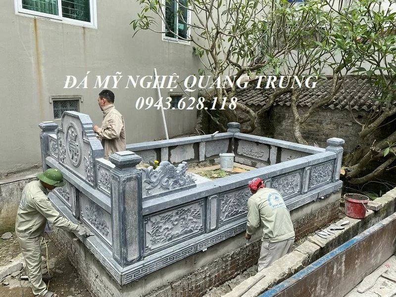 Lap dat Lang mo da cho Mo to tai Ninh Binh