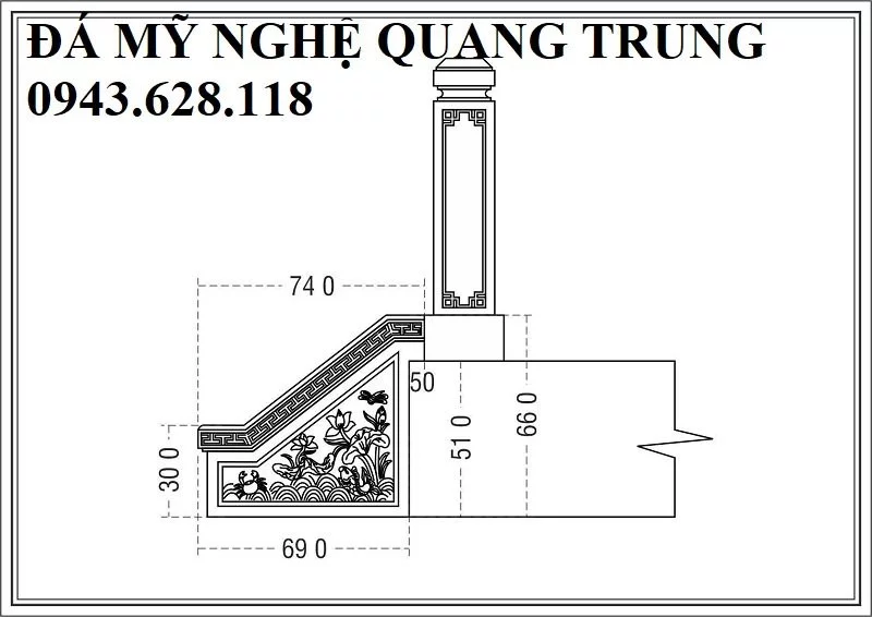 Thiet ke Lan can da nha tho