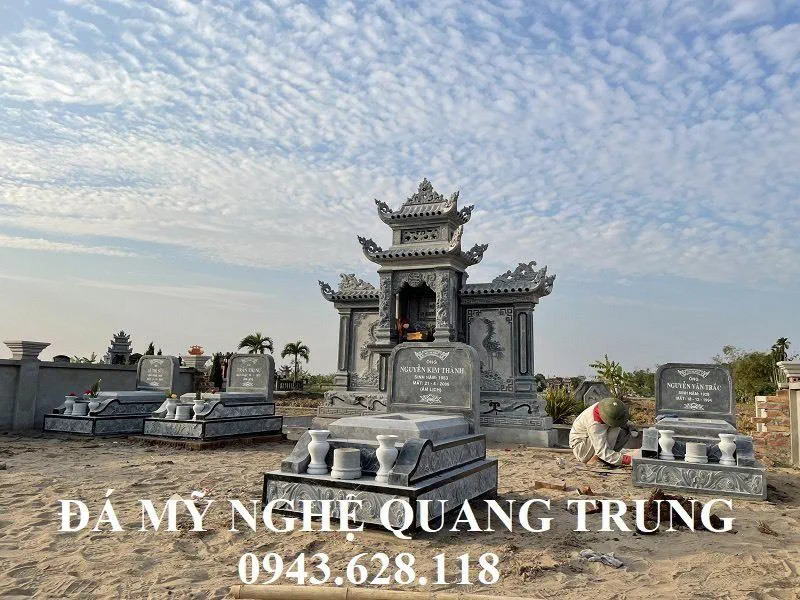 Khu Lang Mo da xanh reu tai Thai Binh