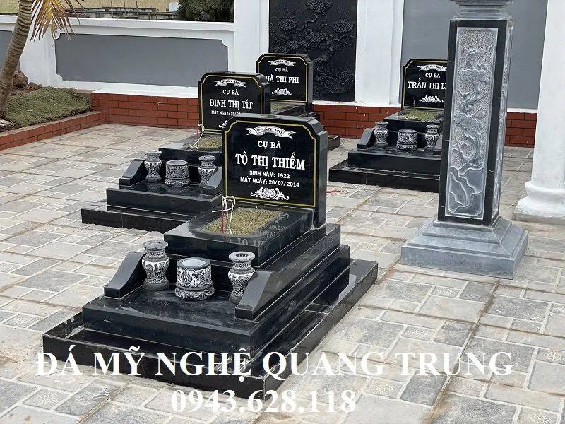 Mo da granite den Binh Dinh nguyen khoi