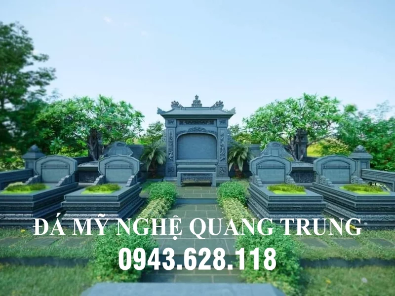 TOP 2 mẫu lăng mộ đá hoa cương đẹp tại Ninh Bình - Đá Mỹ Nghệ Quang Trung Ninh Bình