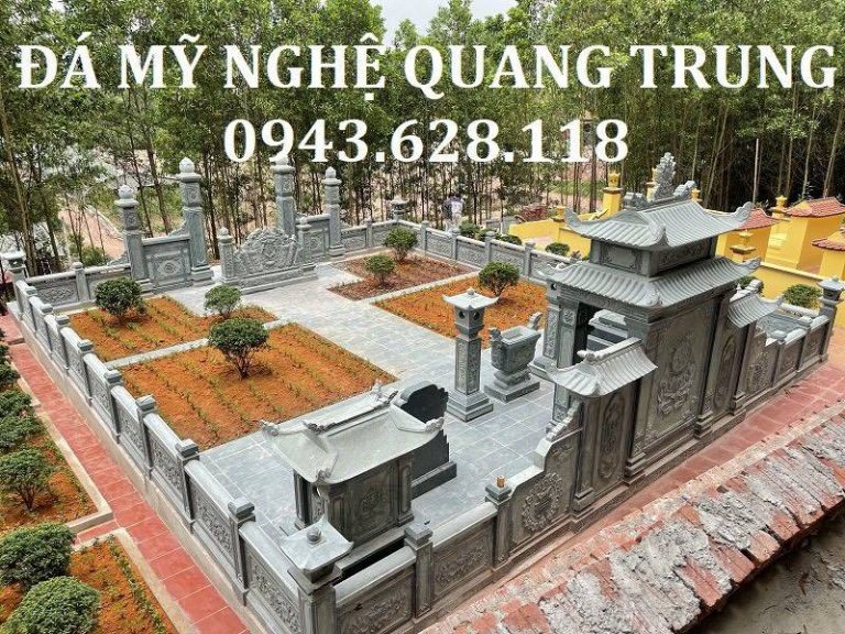 Khu Lang mo da xanh reu dep tai Quang Ninh