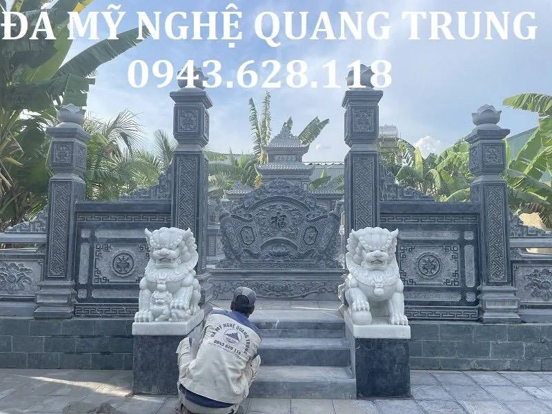 Cong da xanh reu va Nghe da phong thuy