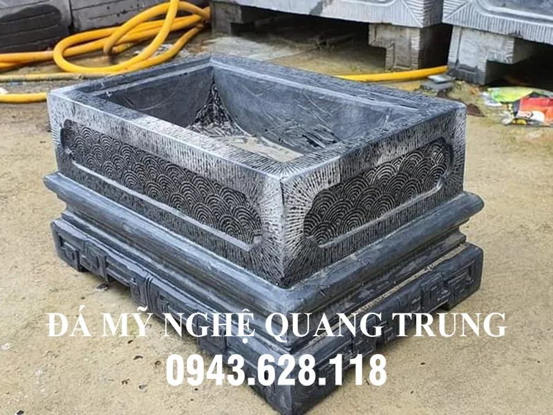 Mẫu Bể đá đẹp - Bể đá cảnh nguyên khối tại Ninh Bình - Đá Mỹ Nghệ Quang Trung Ninh Bình