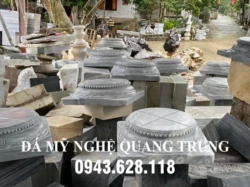 Mẫu Tảng bẹt bằng đá kê côt gỗ đẹp nhất hiện nay - Đá Mỹ Nghệ Quang Trung Ninh Bình