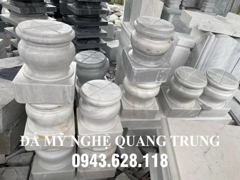 Mẫu Tảng bồng đá kê cột gỗ bằng đá xanh ngọc - Đá Mỹ Nghệ Quang Trung Ninh Bình