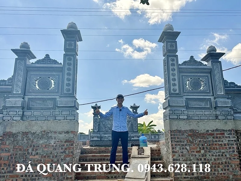 Mau Cong da tu tru cho Lang Mo Lăng mộ đá, Mộ đá Ninh Bình