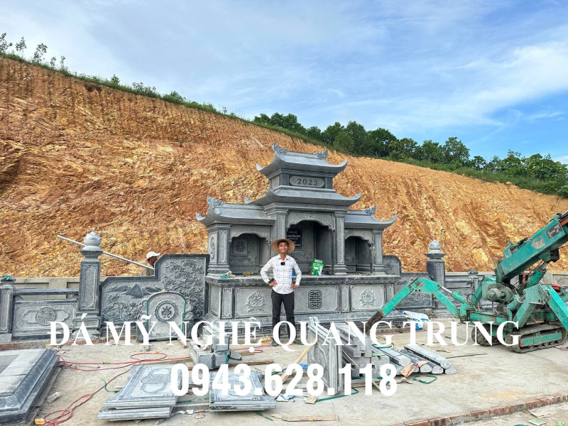 Lắp đặt công trình Lăng mộ đá tại Nghệ An.jpg