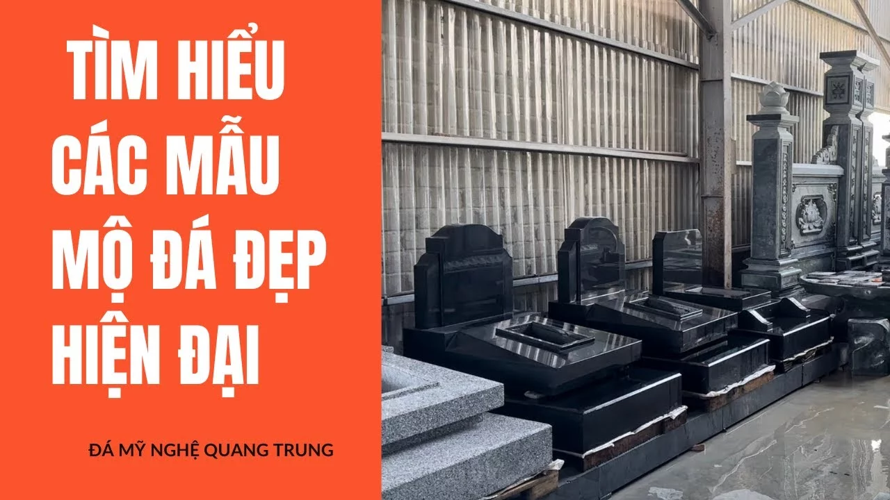 Mộ Đá Granite Đen và Mộ Đá granite Xanh Nên Làm Loại Nào ? #moda - Đá Mỹ Nghệ Quang Trung