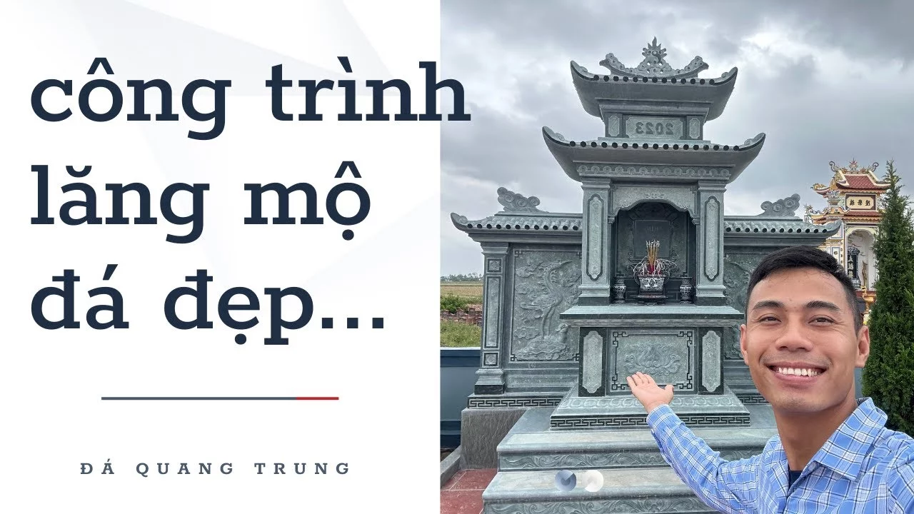 cong trinh lang mo da xanh reu dep tai giao thuy nam dinh Lăng mộ đá, Mộ đá Ninh Bình