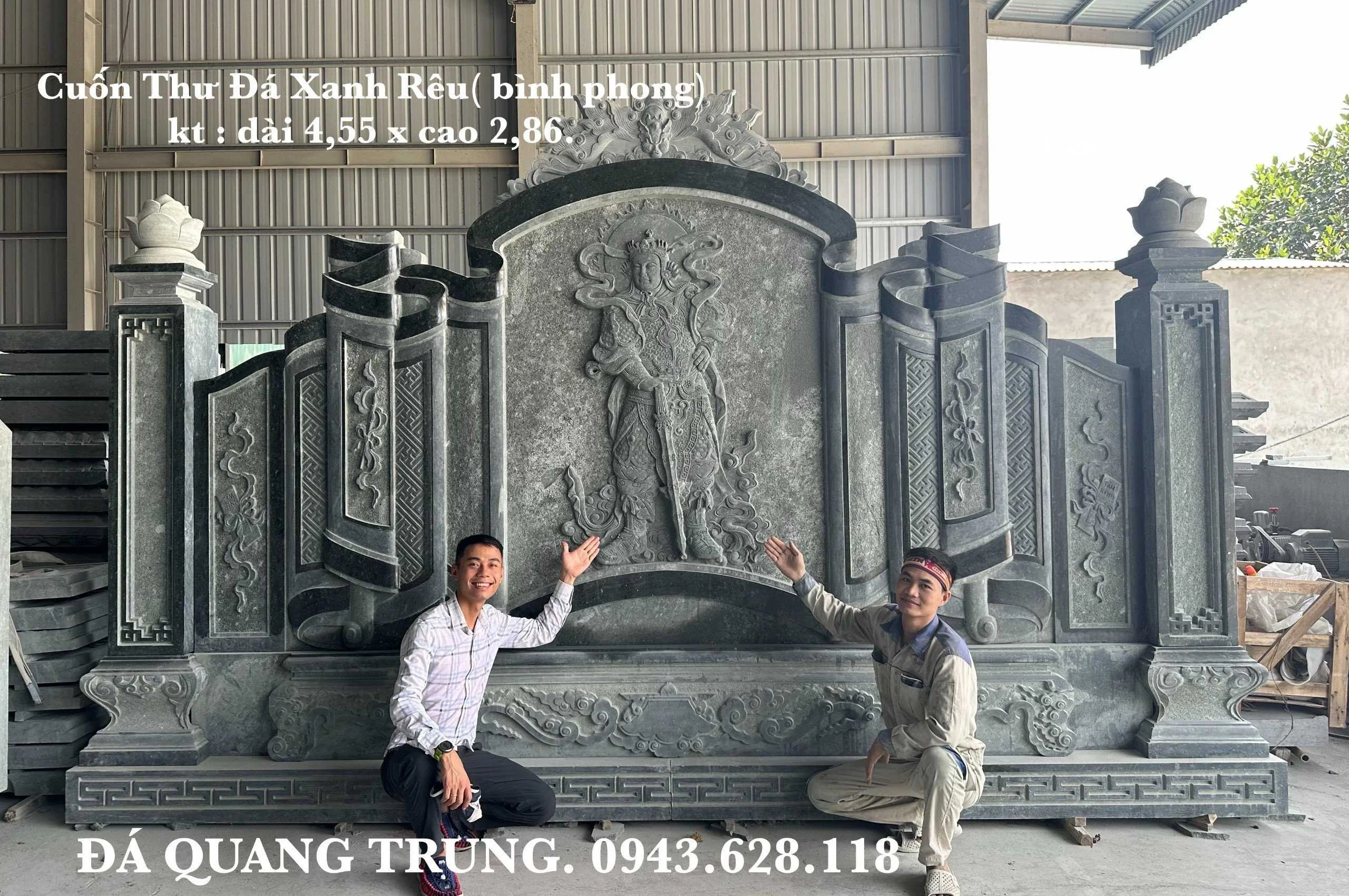 Mau Cuon thu da xanh reu Binh phong da Lăng mộ đá, Mộ đá Ninh Bình