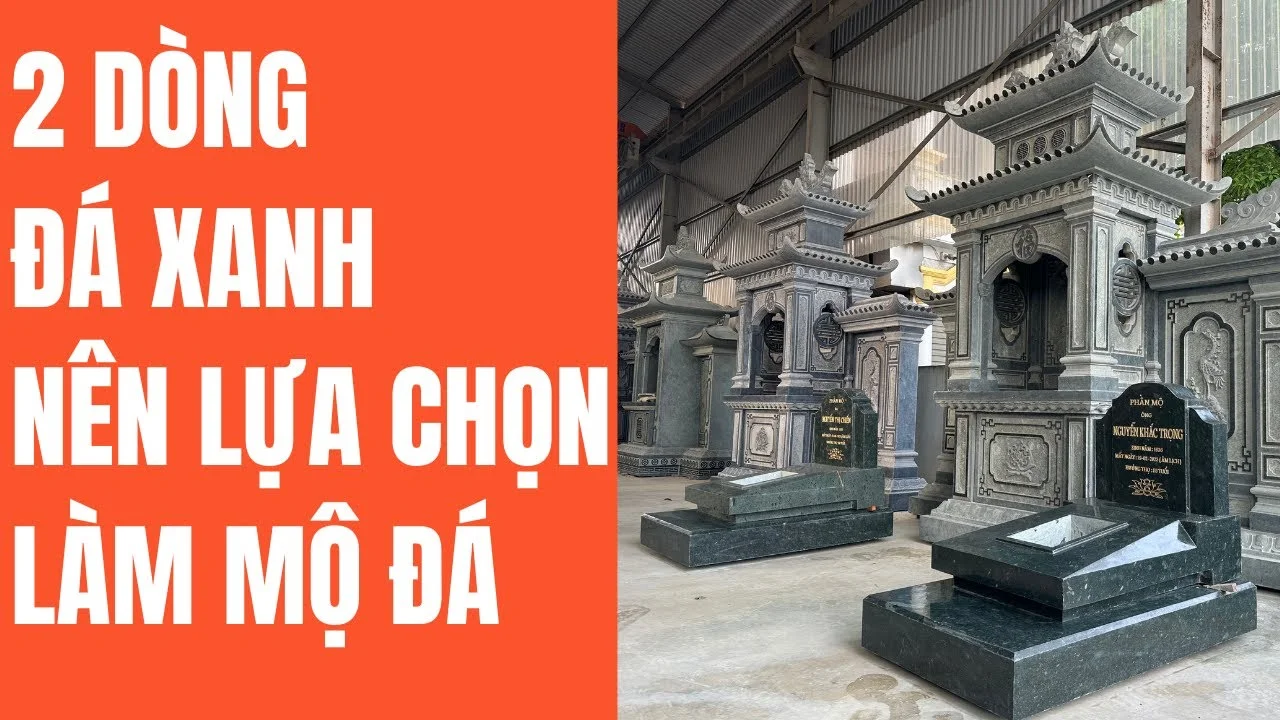 2 dong da xanh moi nguoi nen tham khao khi lam mo da da quang trung ninh binh moda Lăng mộ đá, Mộ đá Ninh Bình