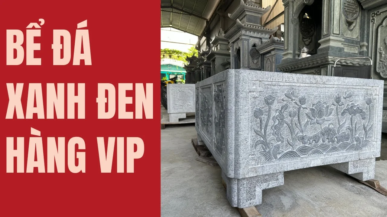 mau be da xanh den lam thu cong theo loi co xua beda 1 Lăng mộ đá, Mộ đá Ninh Bình