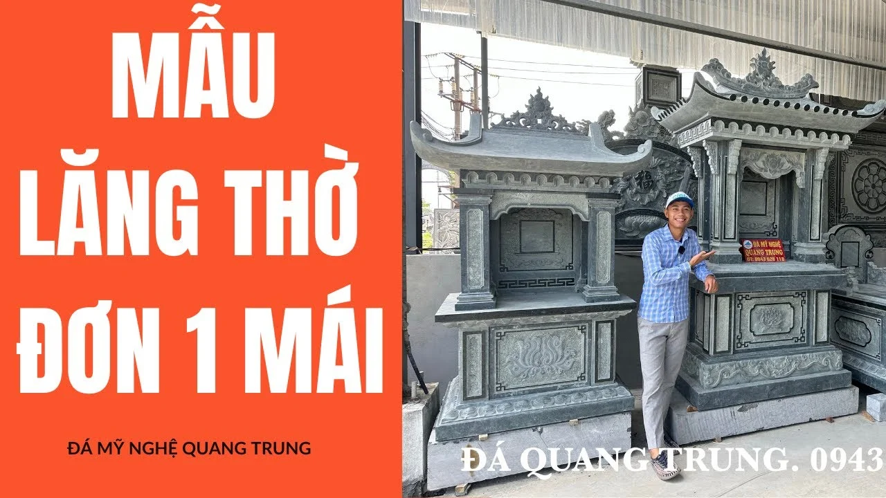 mau lang tho don lang tho da dep phu hop moi dia hinh khong gian lap dat Lăng mộ đá, Mộ đá Ninh Bình