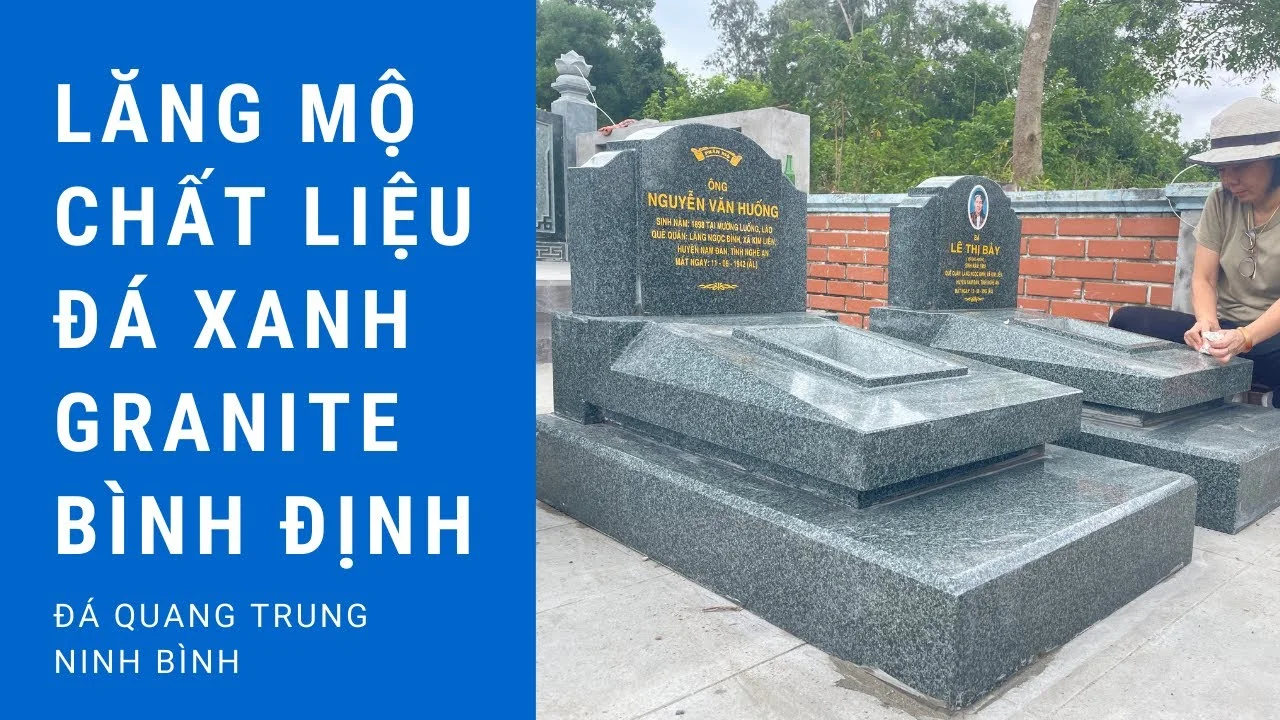Quá trình làm Lăng Mộ bằng chất liệu đá xanh granite Bình Định - Đá Mỹ Nghệ Quang Trung Ninh Bình
