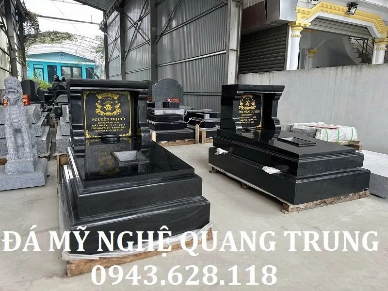 Mau Mo da granite Vuong 2 cap Lăng mộ đá, Mộ đá Ninh Bình