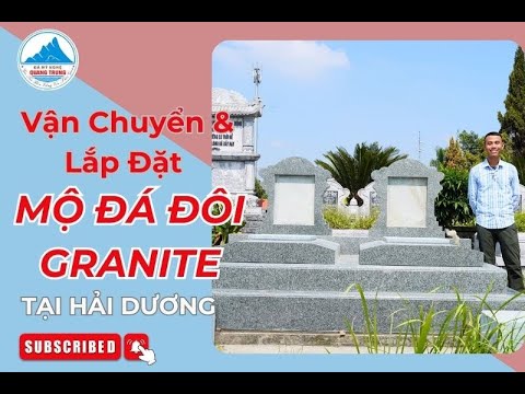 van chuyen lap dat mo da doi granite tai thai binh moda Lăng mộ đá, Mộ đá Ninh Bình