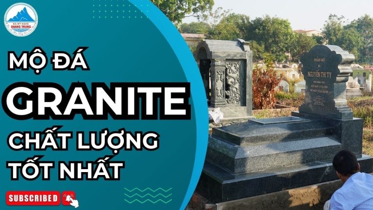 Mẫu Mộ đá granite tân cổ điển - Xây Mộ tại Hà Nội