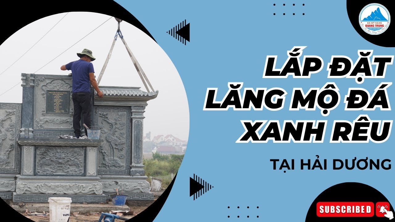 mau lang tho da xanh reu dep chat luong cao tai hai duong langthoda Lăng mộ đá, Mộ đá Ninh Bình