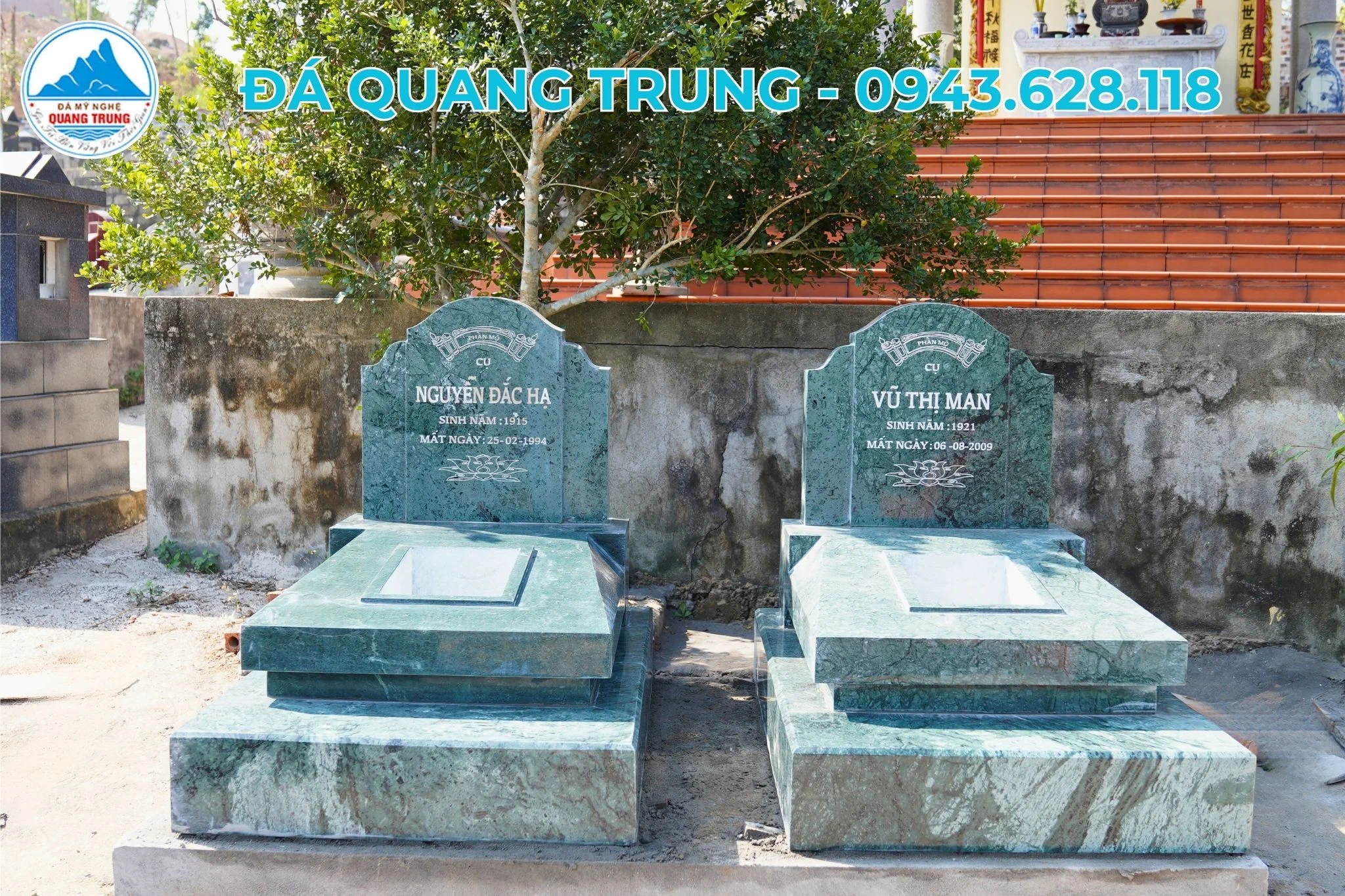 Mộ Đá Xanh Rêu & Mộ Đá Xanh Granite - Chất Liệu Nào Tốt Hơn? - Đá Mỹ Nghệ Quang Trung Ninh Bình