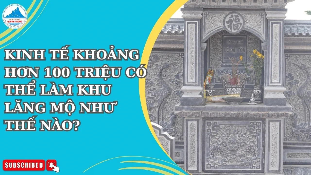 Green and Brown Simple Cooking Youtube Thumbnail 11 Lăng mộ đá, Mộ đá Ninh Bình