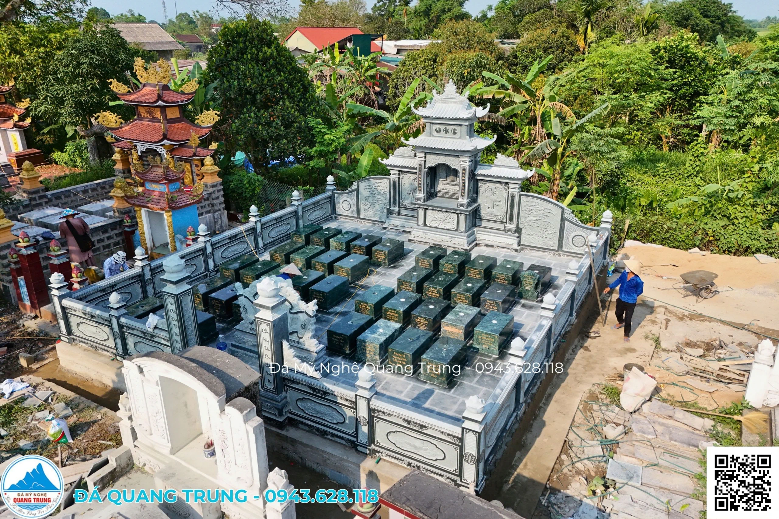 Hành trình kiến tạo Vĩnh An Lăng: Khi đá xanh rêu kể chuyện trường tồn - Đá Mỹ Nghệ Quang Trung Ninh Bình