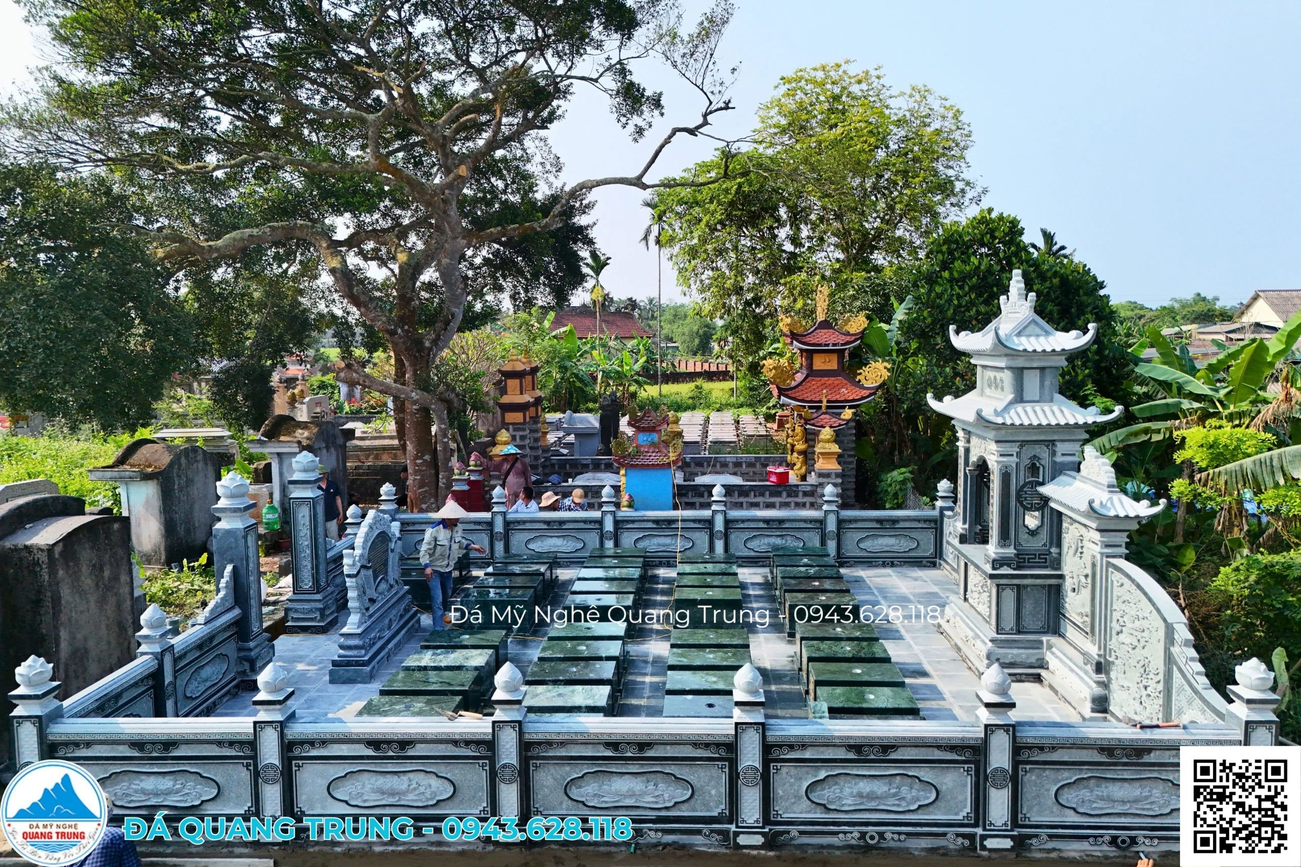 Hành trình kiến tạo Vĩnh An Lăng: Khi đá xanh rêu kể chuyện trường tồn - Đá Mỹ Nghệ Quang Trung Ninh Bình