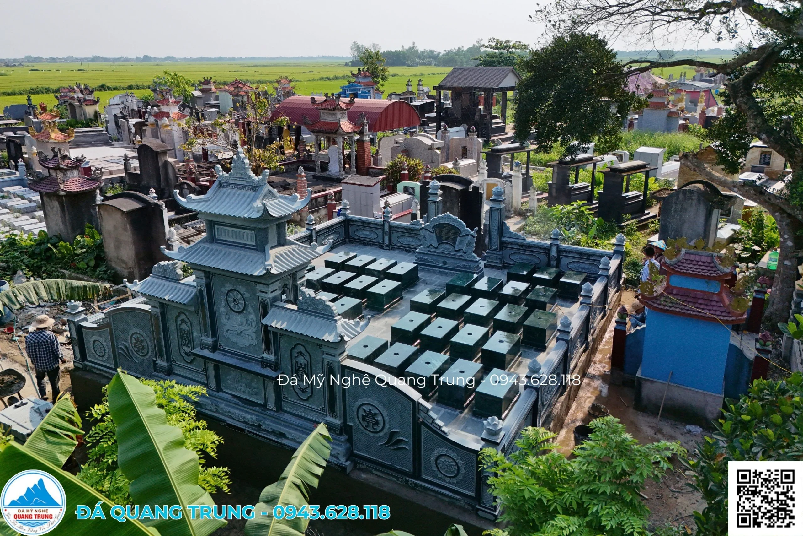 Hành trình kiến tạo Vĩnh An Lăng: Khi đá xanh rêu kể chuyện trường tồn - Đá Mỹ Nghệ Quang Trung Ninh Bình