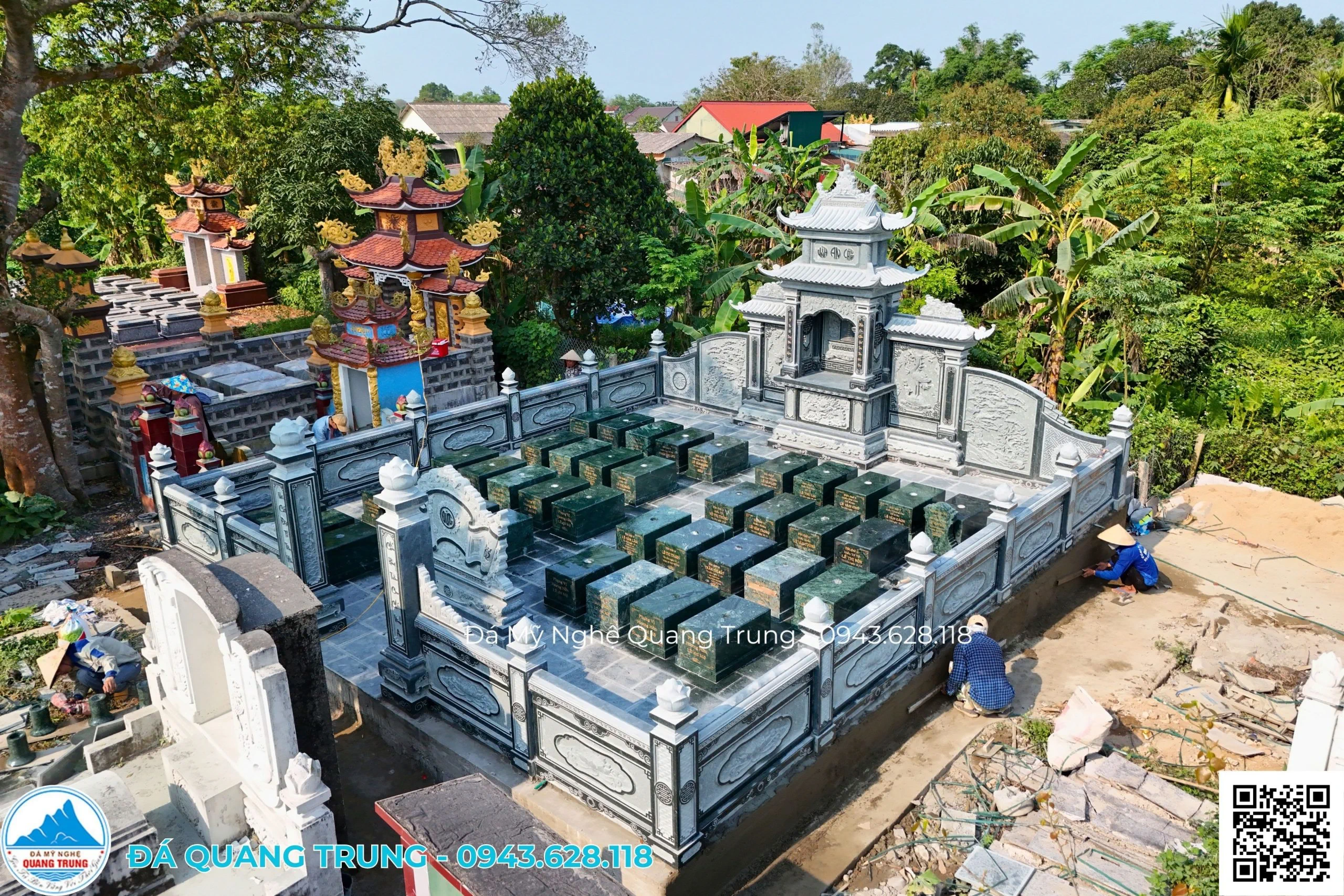 Hành trình kiến tạo Vĩnh An Lăng: Khi đá xanh rêu kể chuyện trường tồn - Đá Mỹ Nghệ Quang Trung Ninh Bình