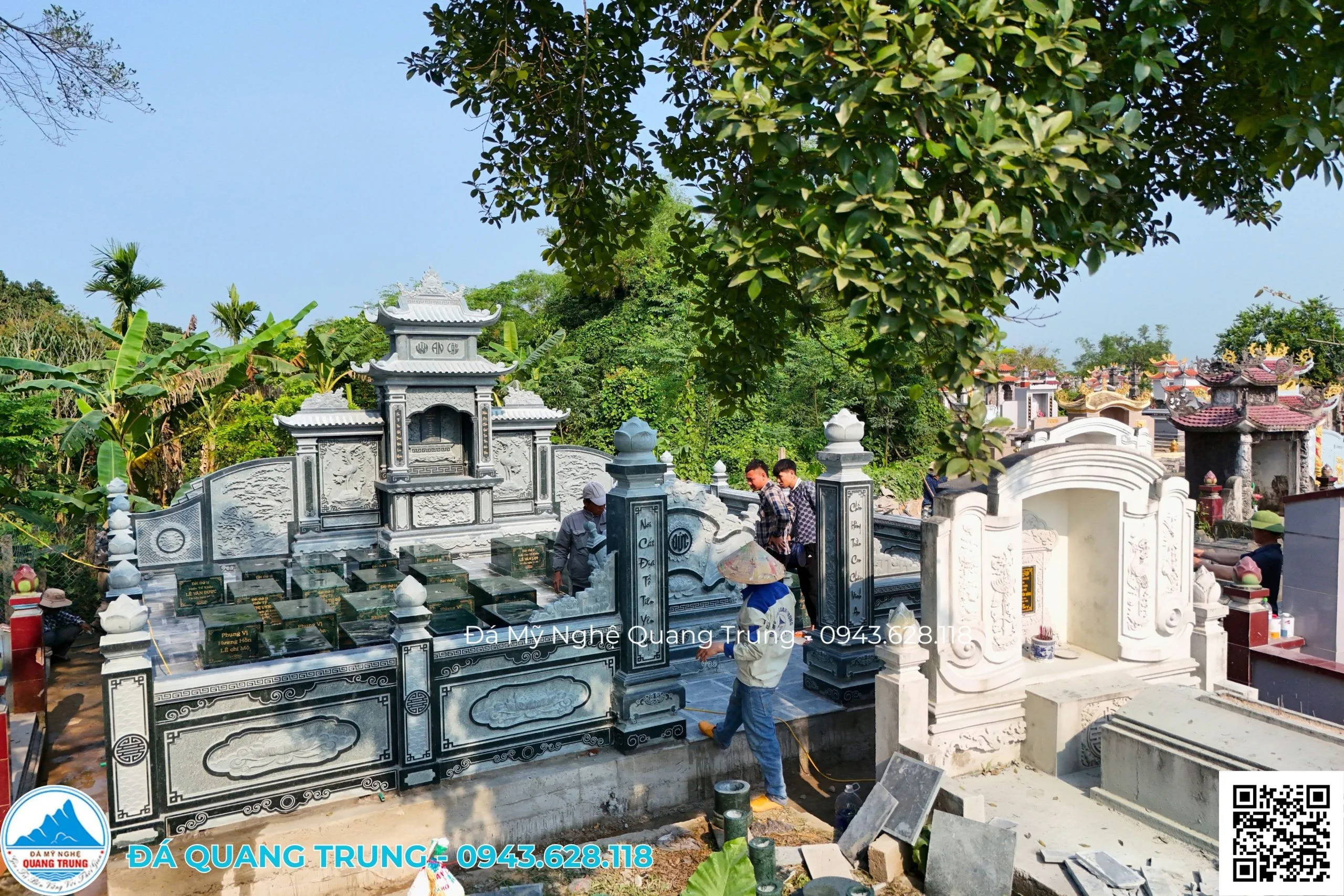 Hành trình kiến tạo Vĩnh An Lăng: Khi đá xanh rêu kể chuyện trường tồn - Đá Mỹ Nghệ Quang Trung Ninh Bình