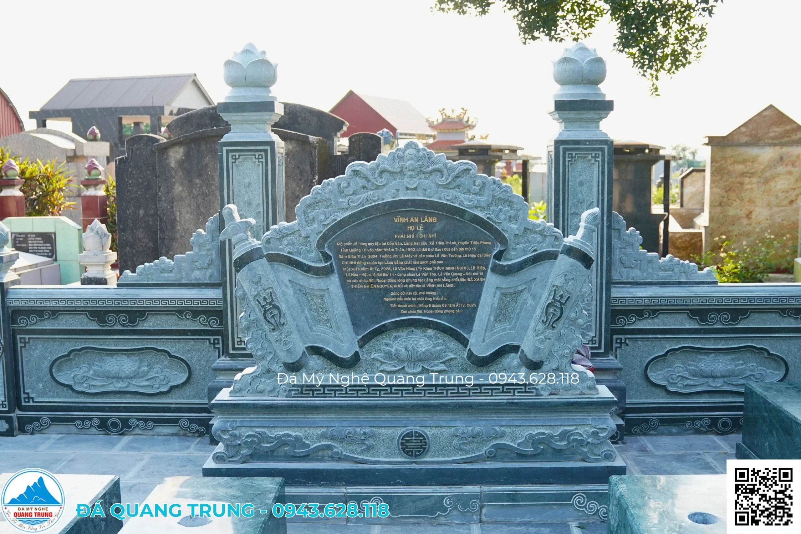 Hành trình kiến tạo Vĩnh An Lăng: Khi đá xanh rêu kể chuyện trường tồn - Đá Mỹ Nghệ Quang Trung Ninh Bình