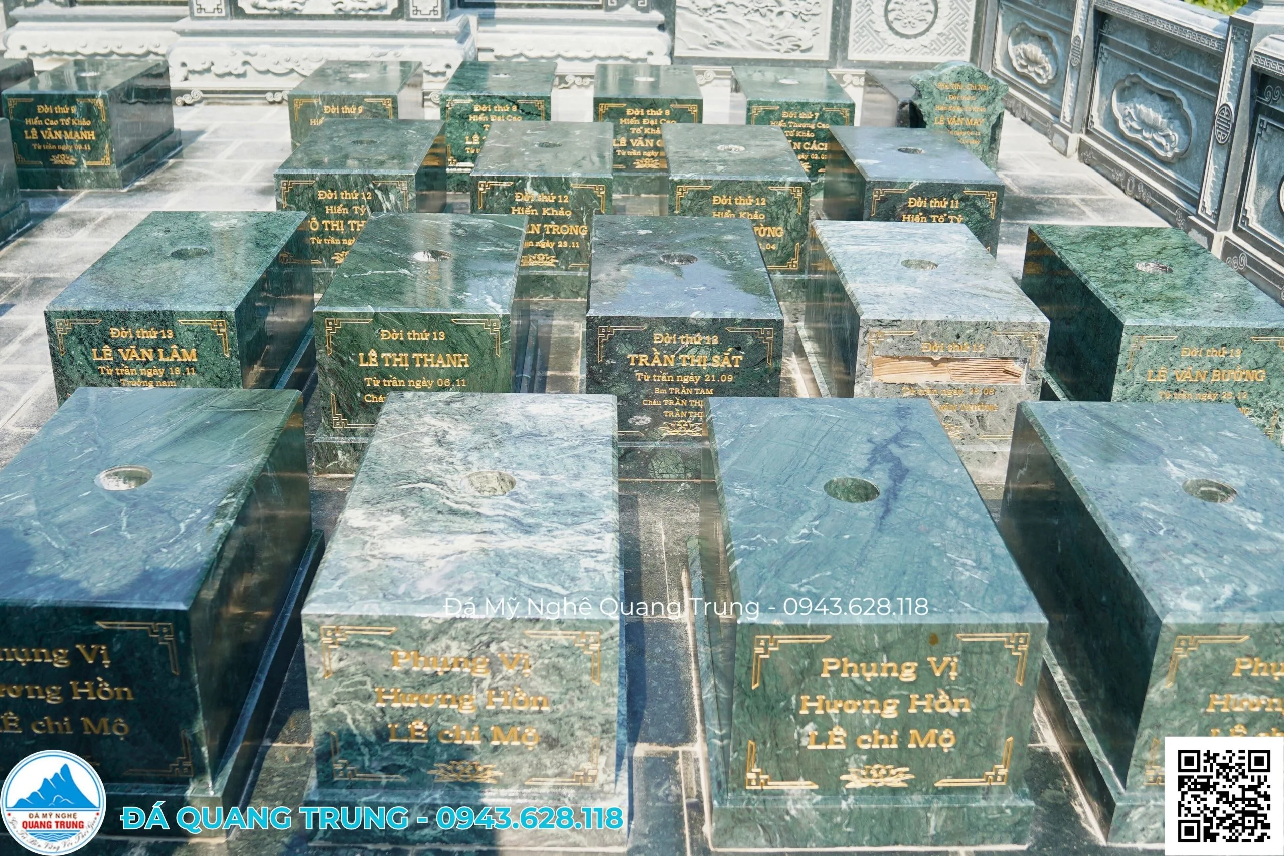 Chọn đá xanh làm lăng mộ: Đá xanh rêu hay Đá xanh Granite? Đâu là lựa chọn hoàn hảo cho bạn? - Đá Mỹ Nghệ Quang Trung Ninh Bình