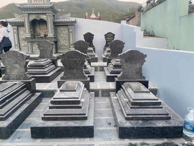 Mộ đá Granite xanh Bình Định: Nơi tình yêu thương hóa đá, vĩnh cửu cùng thời gian